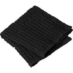 Caro Handtücher 30 x 30 cm schwarz 2 St.