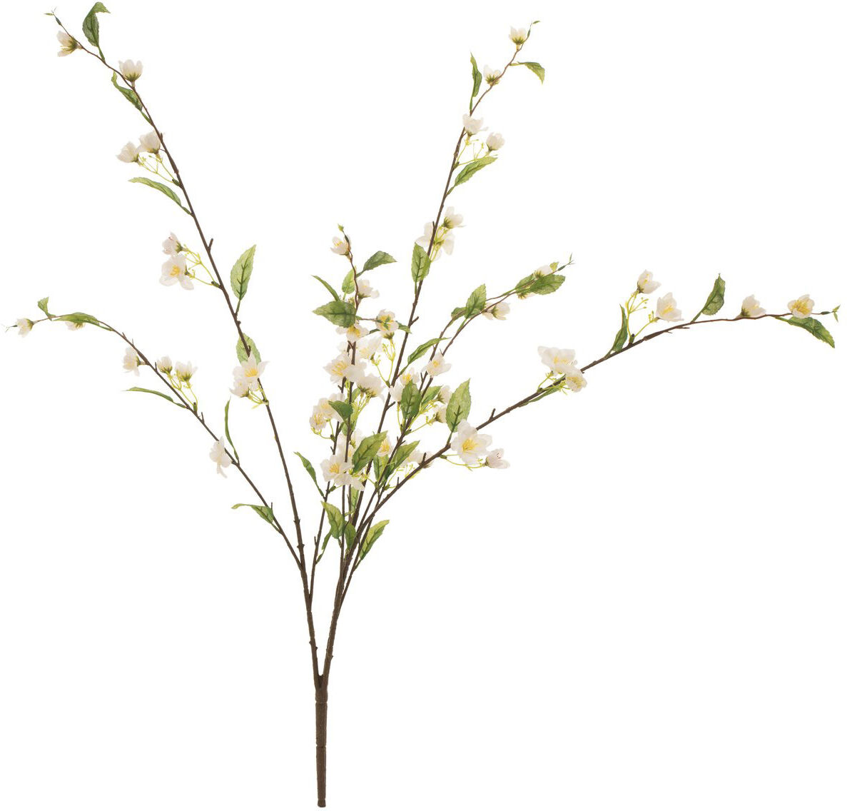 Europalms Kirschzweig, Cremefarben, 60cm