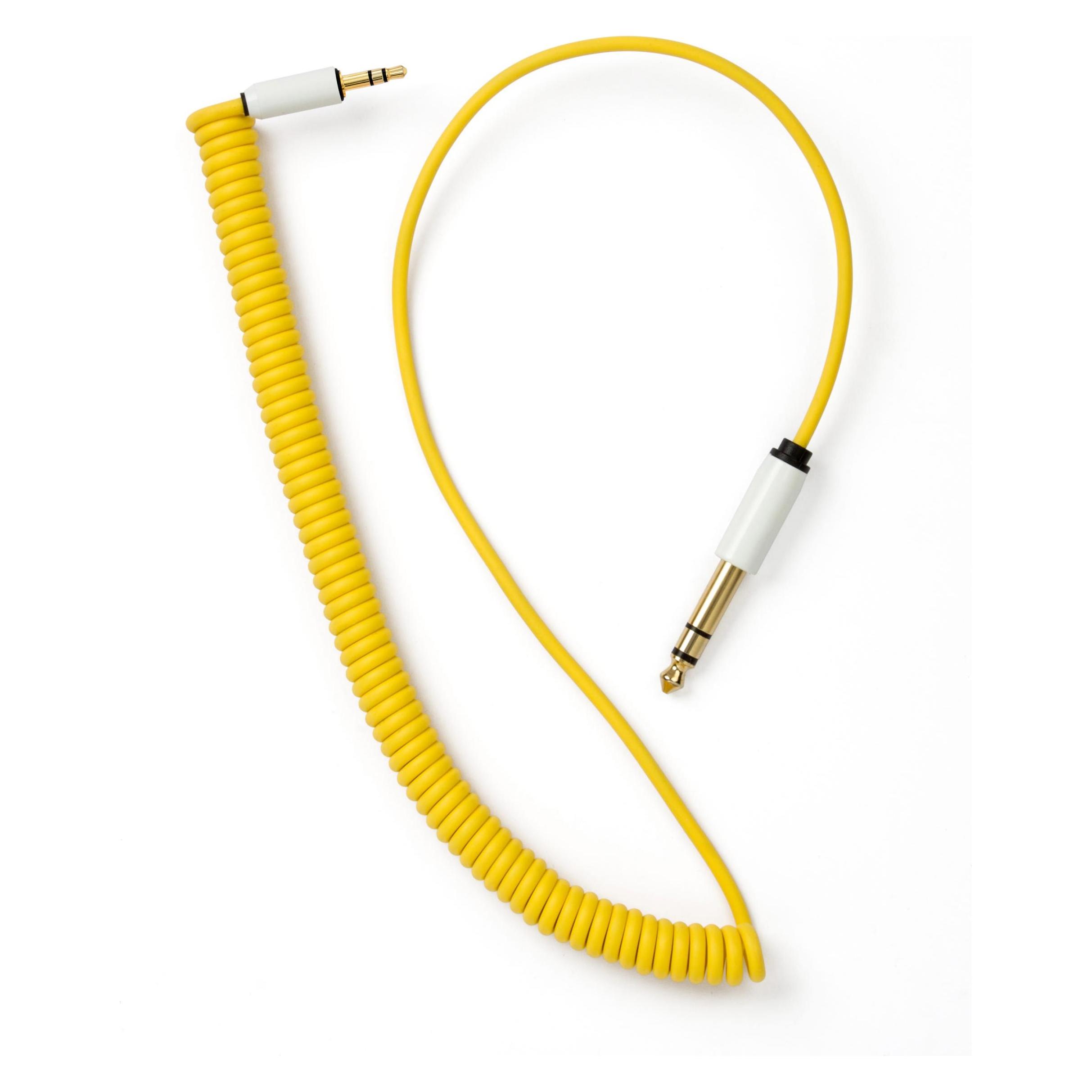 MyVolts ACV18YE - Candycords - audiocable 3563 curly yellow (AUX Kabel) (23989251)