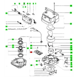 Festool Flowsensor-Elektronik für SR 202 E-AS
