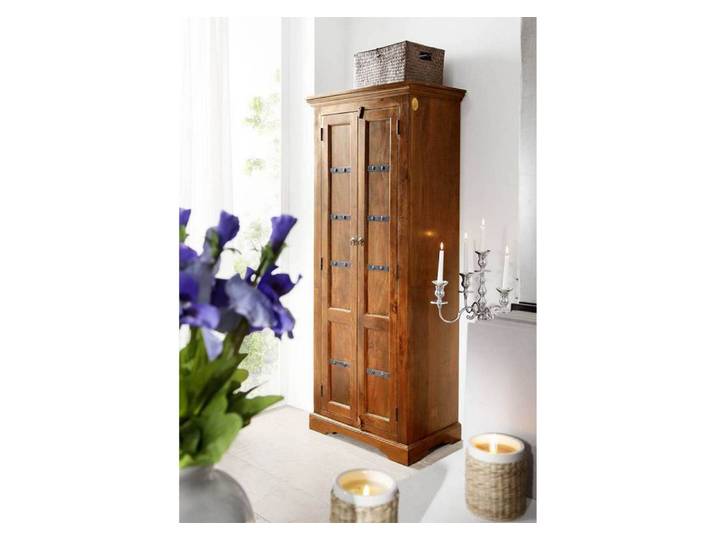 Schrank Akazie 73x45x180 honig lackiert OXFORD #0901
