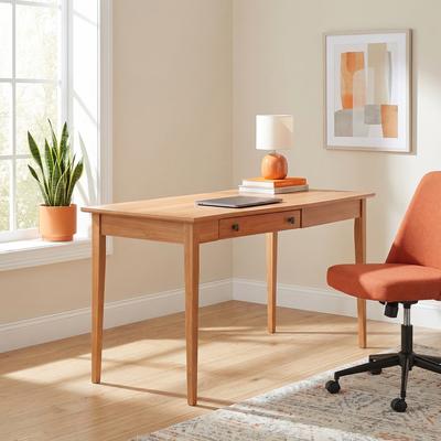 Arch+Haven Solid Wood Wedge Desk Right
