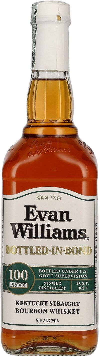 Evan Williams Bourbon Evan Williams BOTTLED-IN-BOND Kentucky Straight Bourbon Whiskey 50% Vol. 0,7l