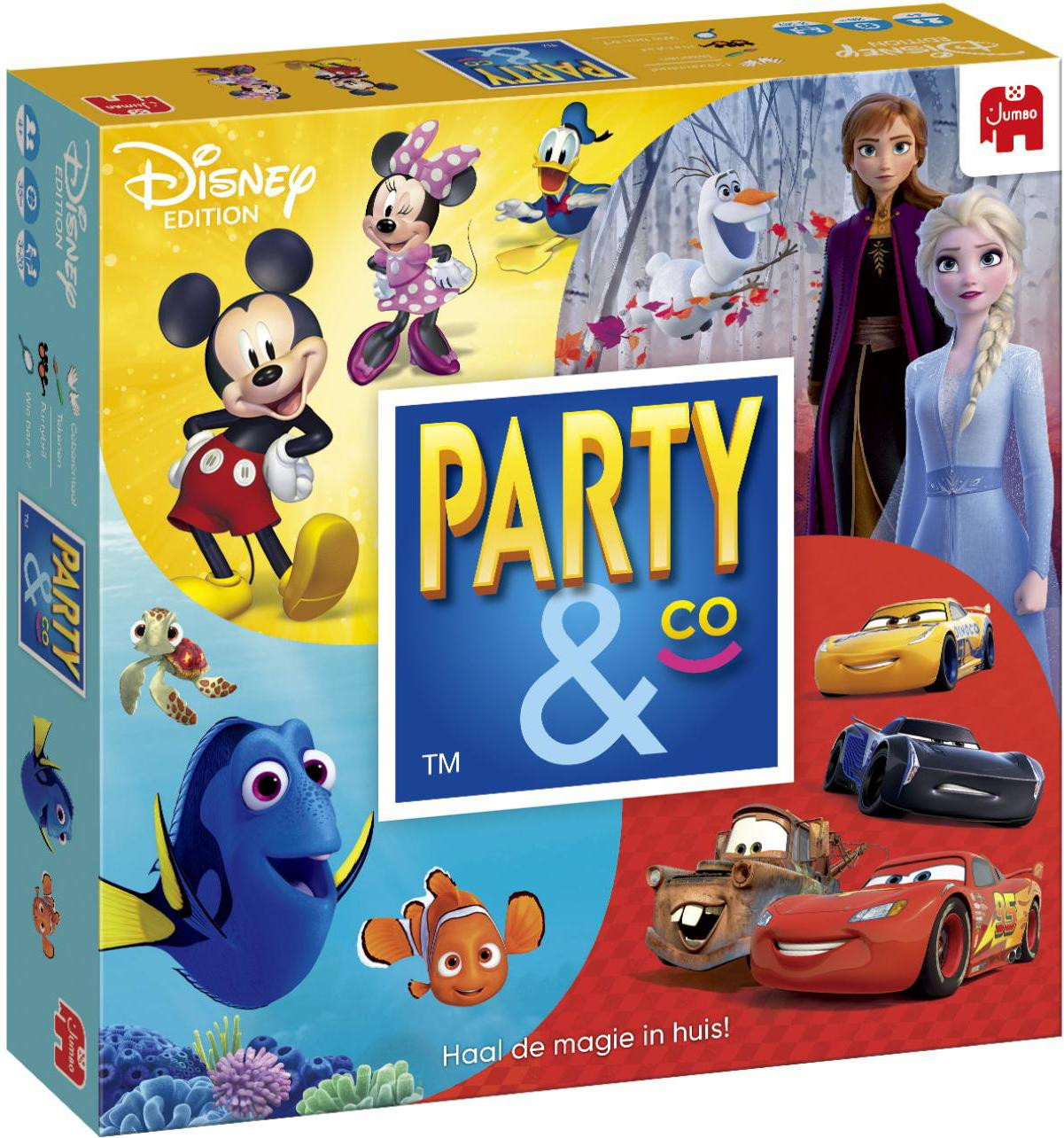 Jumbo Party & Co. 1110100302 Bordspel en Feestspel voor de Familie vanaf 4 jaar