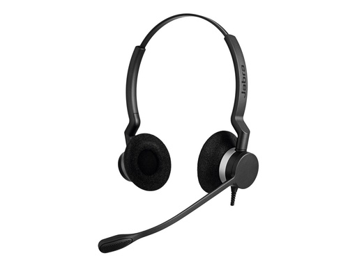 Jabra Biz 2300 Duo Qd Wideband - Headset - 6,8 KHz (2389-820-109)