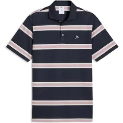 Puma, Herren, Sportshirt, X AP Pique Stripe Polo (L), Blau