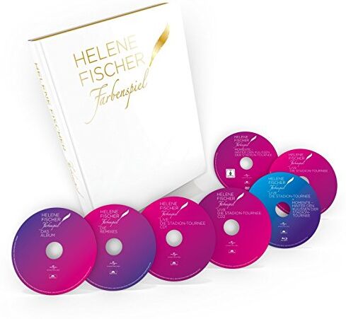 Helene Fischer - Farbenspiel - Die größten Momente 2013-15 (Ltd. Bildband+4CDs+2DVDs+Blu-ray) - Preis vom 11.10.2026 03:10:56 h