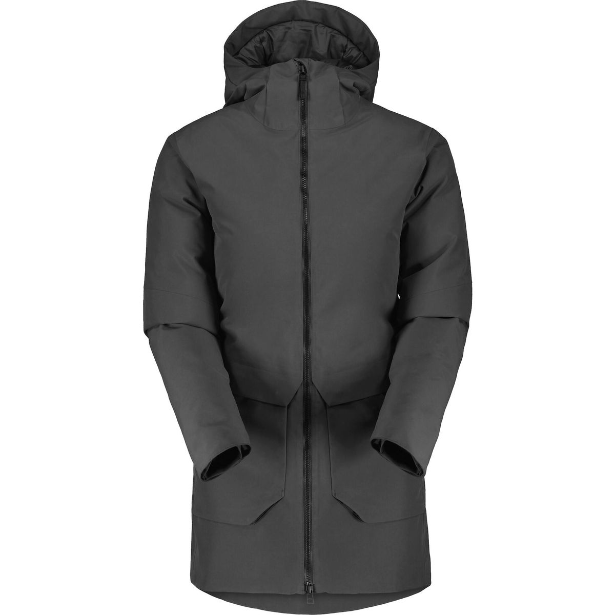Scott Jacket W's Tech Parka dark grey (0091) S 4001200091006