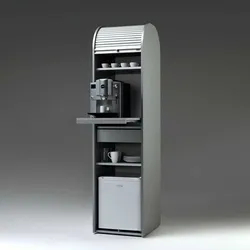 Rolladenschrank für Kaffeemaschine 50 cm breit