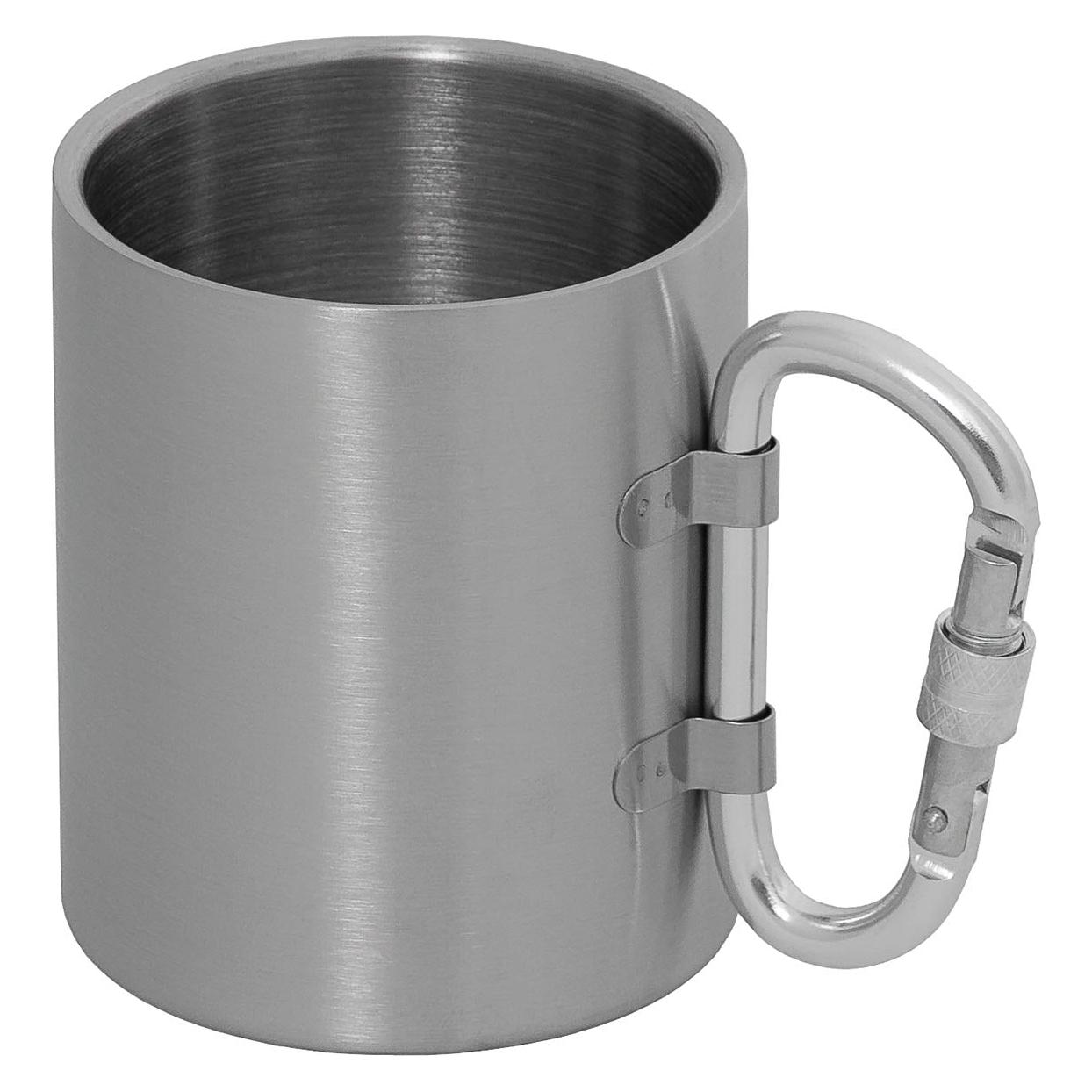 Mfh Edelstahl-Tasse (300 ml) (33374)