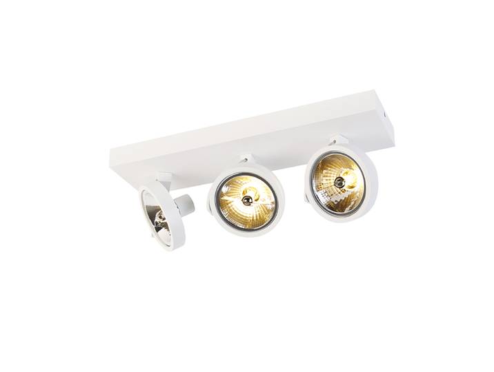 Spot design blanc orientable 3 lumières - Go