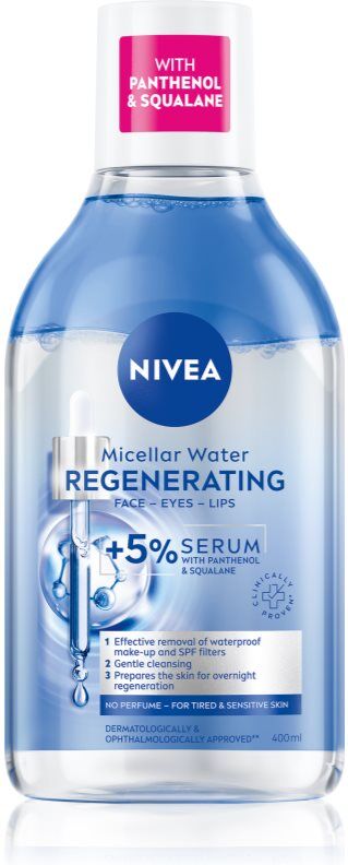 NIVEA Micellar Regenerating cleansing micellar water with regenerative effect 400 ml
