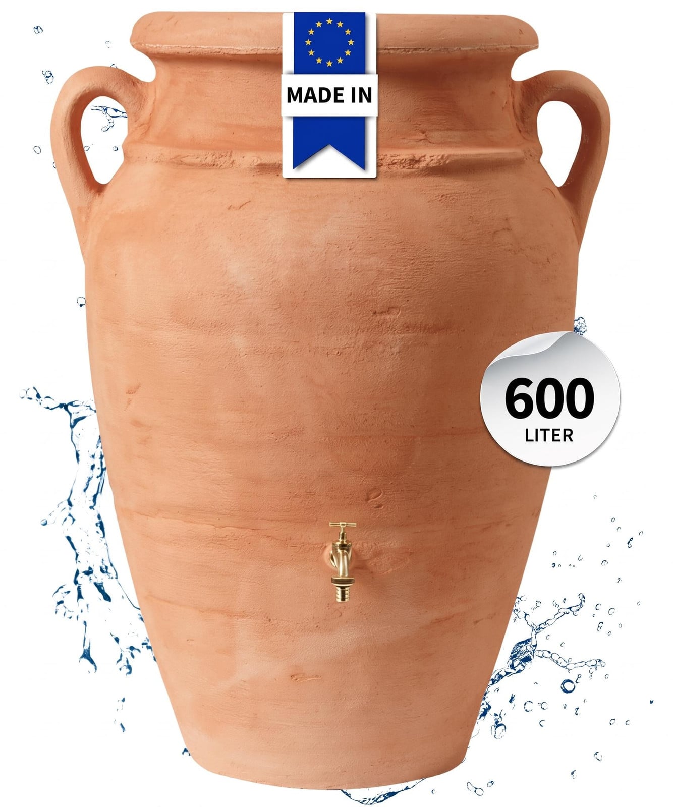 Graf Garantia Antik amfoor 600 L terracotta