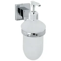 Fackelmann Mare Seifenspender Glas, Chrom glänzend - Badmöbel