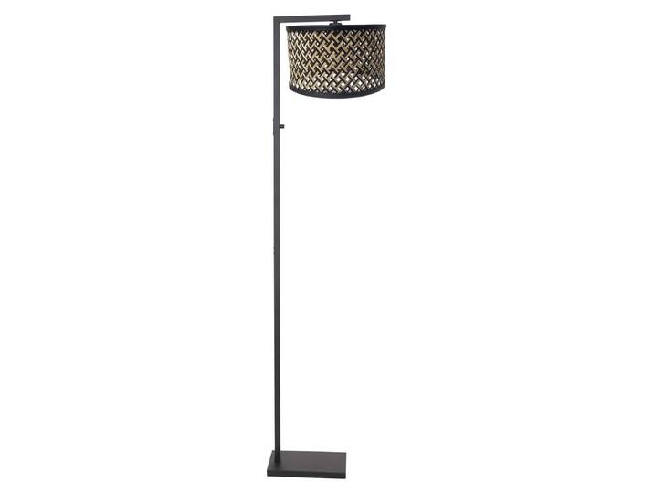 Stehlampe - schwarz - Stang - bambus metall - stehlampe - E27 - 3705ZW - Steinhauer