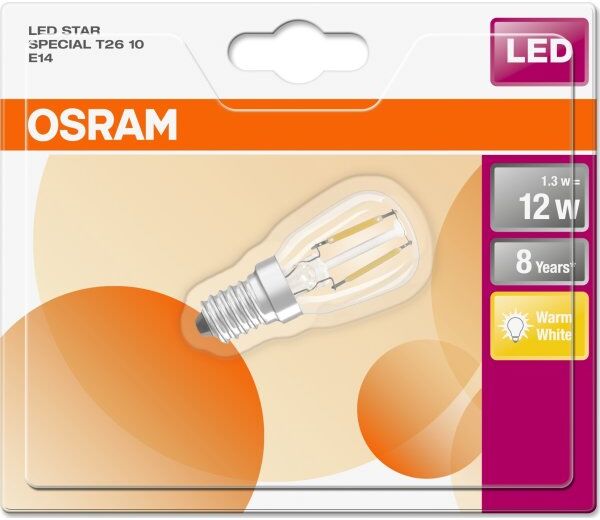 Osram Led Specialpære E14, 1,3w=10w