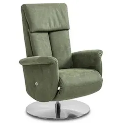 Segmüller Werkstätten Sessel Comforte Uno 03 Aida D4 Stoff Grün
