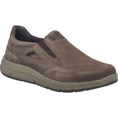 Slipper JOSEF SEIBEL "Giuseppe 09, braun", Herren, Gr. 43, braun, Obermaterial: 100% Rindsleder Leather cow., Schuhe Slipper