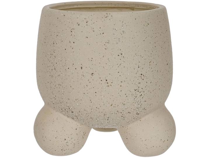 Übertopf Reduced - Farbe: offwhite - Material: Keramik