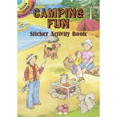 Camping Fun Sticker Activity Book, von Cathy Beylon, US Books, 978-0-486-42626-6