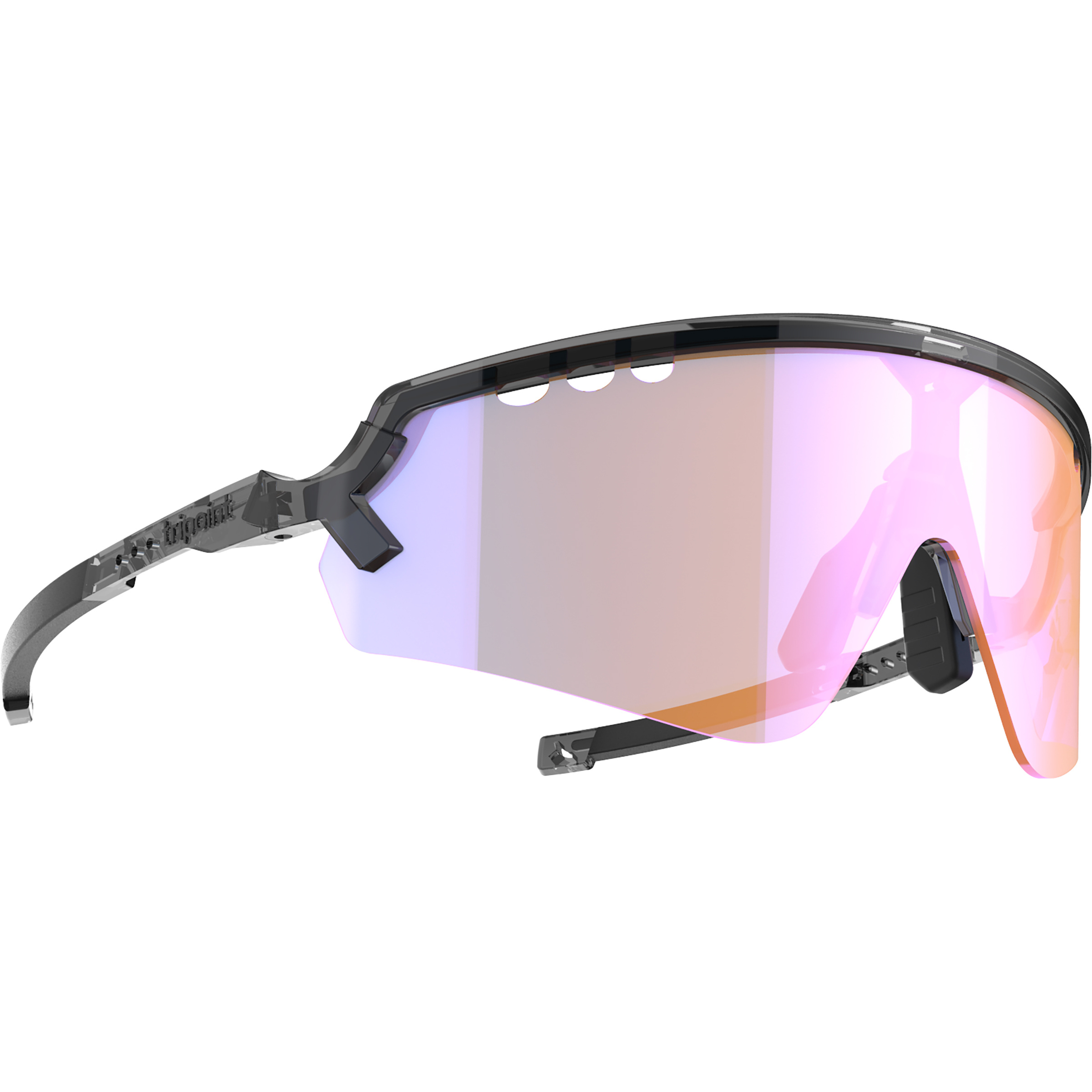 Tripoint 007 Chobe Tri-x High contrast Sportbrille Sportbrillen & Sportsonnenbrillen schwarz Trailrunning | Mountainbike | Rennrad