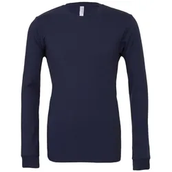 Bella+Canvas Unisex Langarm-T-Shirt T-Shirt 3501 navy L