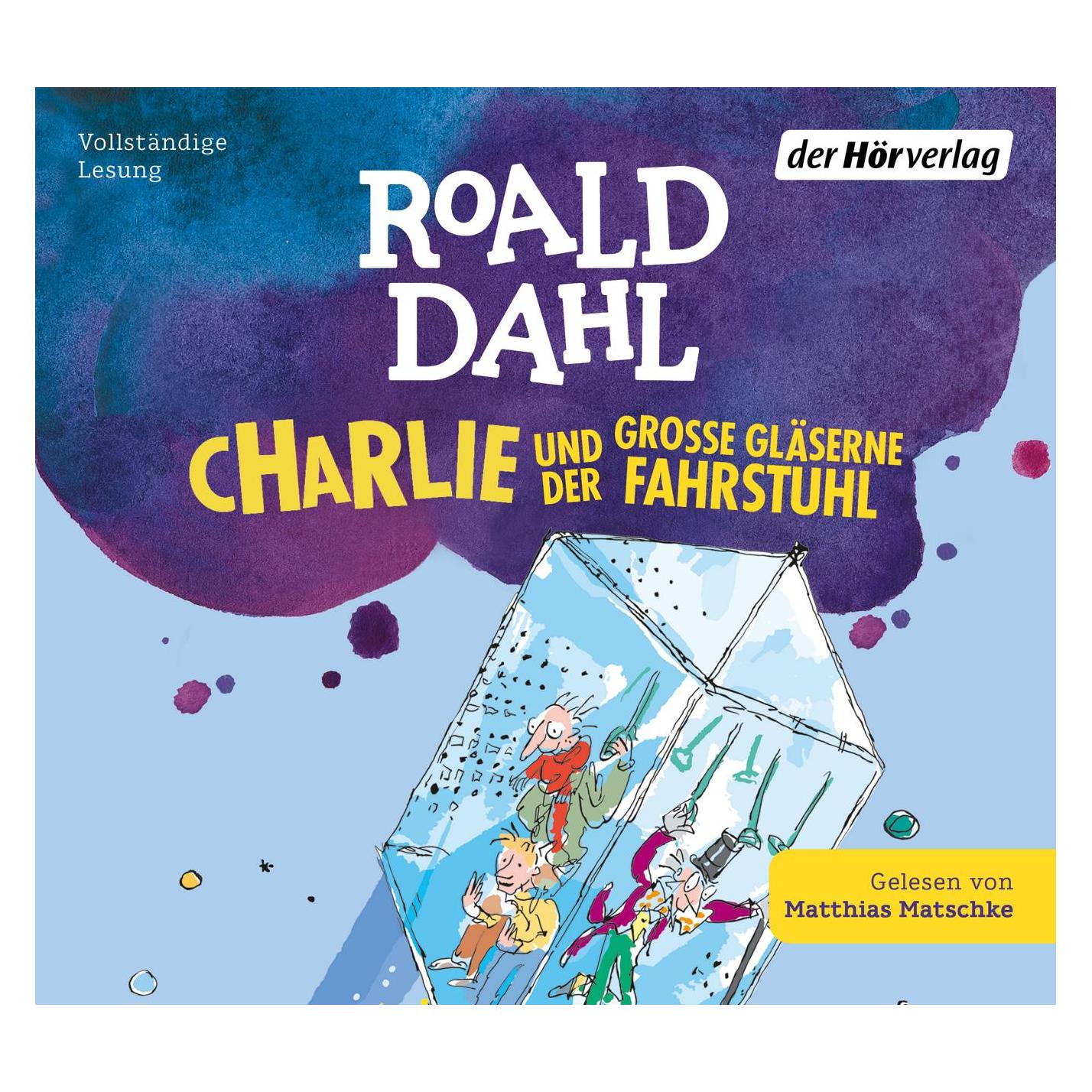 DHV Charlie und der grosse gläserne Fahrstuhl (Roald Dahl, Deutsch) (8445-5008-5)