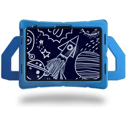 STM Duxling Kids Case (Apple iPad 2025 (11. Gen)), Tablet Hülle, Blau, Transparent
