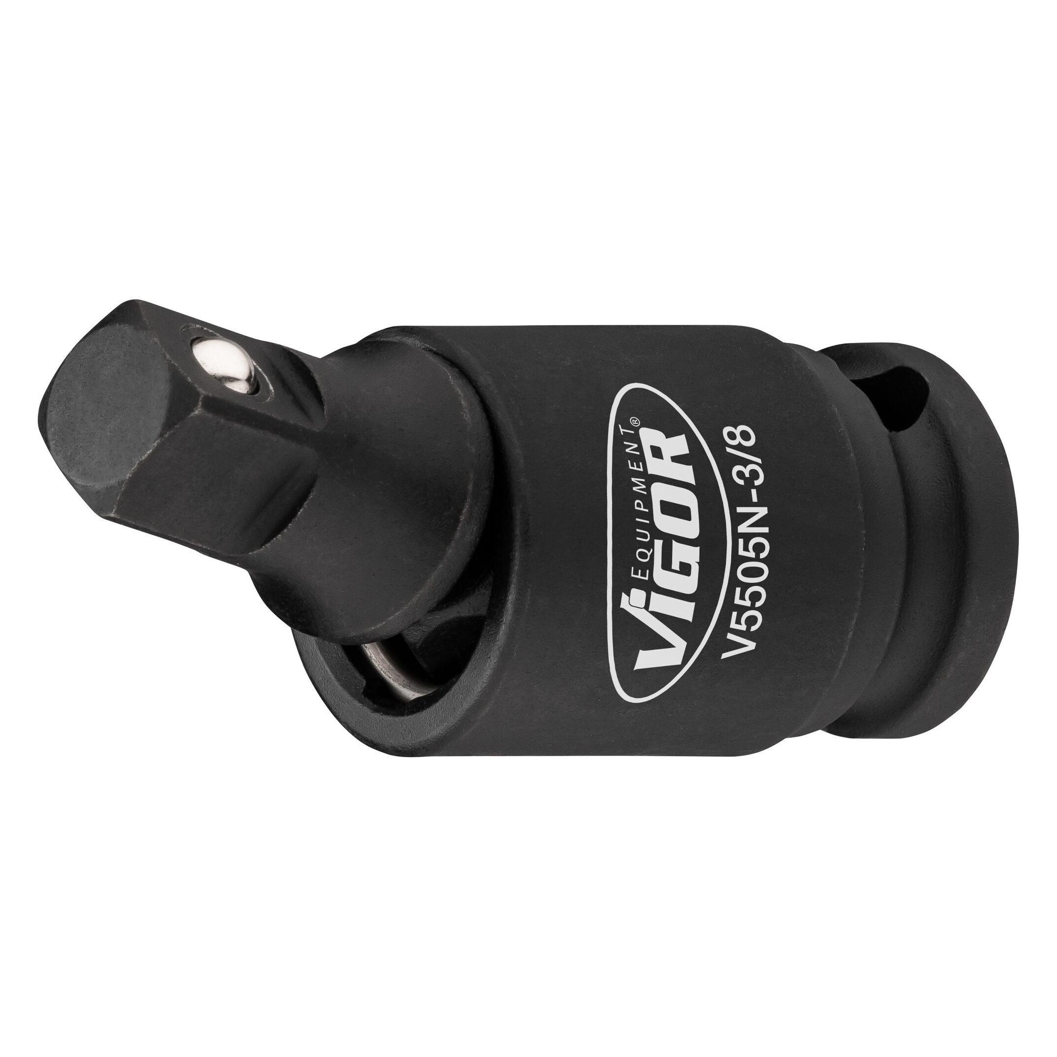 Vigor Schlagschrauber Gelenkstück V5505N-3/8 3/8 Zoll (10 mm) Vierkant 3/8 Zoll (10 mm) Vierka... (10 mm) (V5505N-3/8)