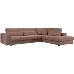 ECKSOFA Savona Rosa Boucle - rechts