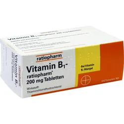 Vitamin-B1-Ratiopharm 200mg Tabletten 100 ST
