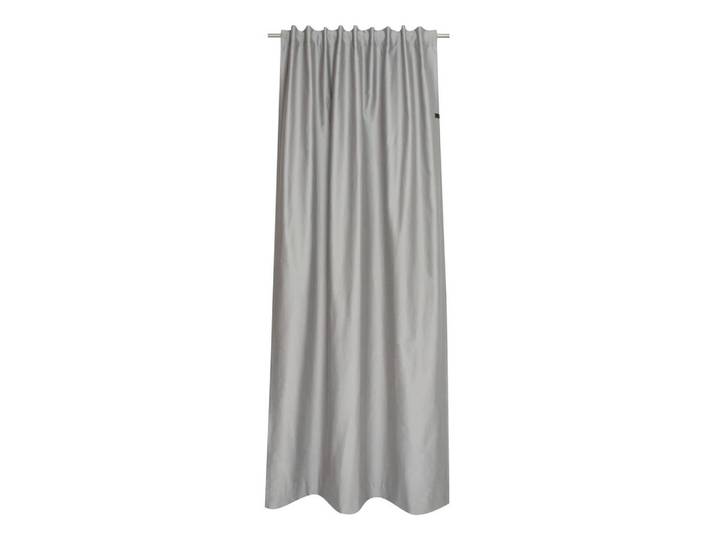 Schöner Wohnen Fertigvorhang SW-Soft, Grau, Uni, 130x300 cm, für Stange und Schiene geeignet, Heimtextilien, Vorhänge, Fertigvorhänge