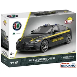 Cobi Cars 24657 Alfa Romeo Giulia Quadrifoglio Guardia di Finanza 24657