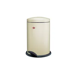 WESCO Abfallbehälter   , beige , Metall,Kunststoff , Maße (cm): H: 42,5  Ø: 27