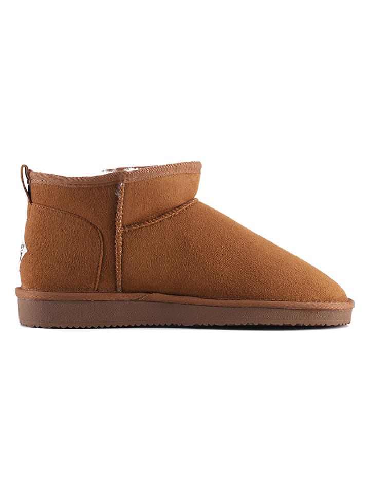 ISLAND BOOT Winterboots "Miley" in Hellbraun - 39