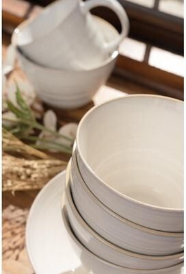Euro Ceramica Neree 4 Piece Cereal Bowl Set