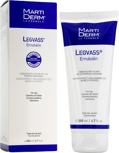 Martiderm Legvass Emulsion for Tired Legs 200 ml