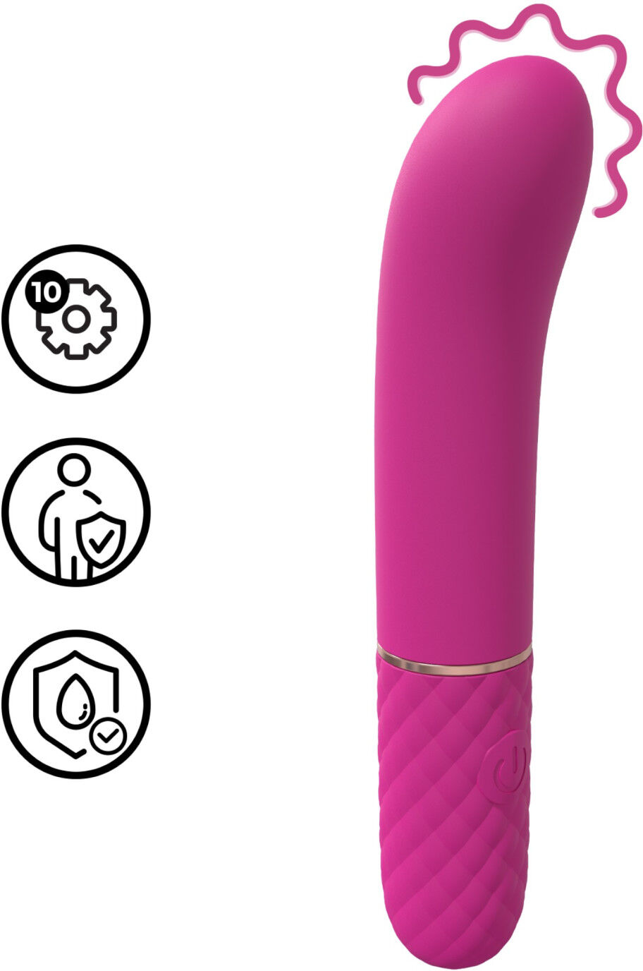 Loveline - Mini G-Punkt Vibrator (Pink)