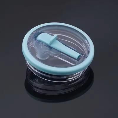 Inspire Select Spill Proof Spiral Straw Cover Replacement Lid For 40 Oz Tumbler Cup light Blue