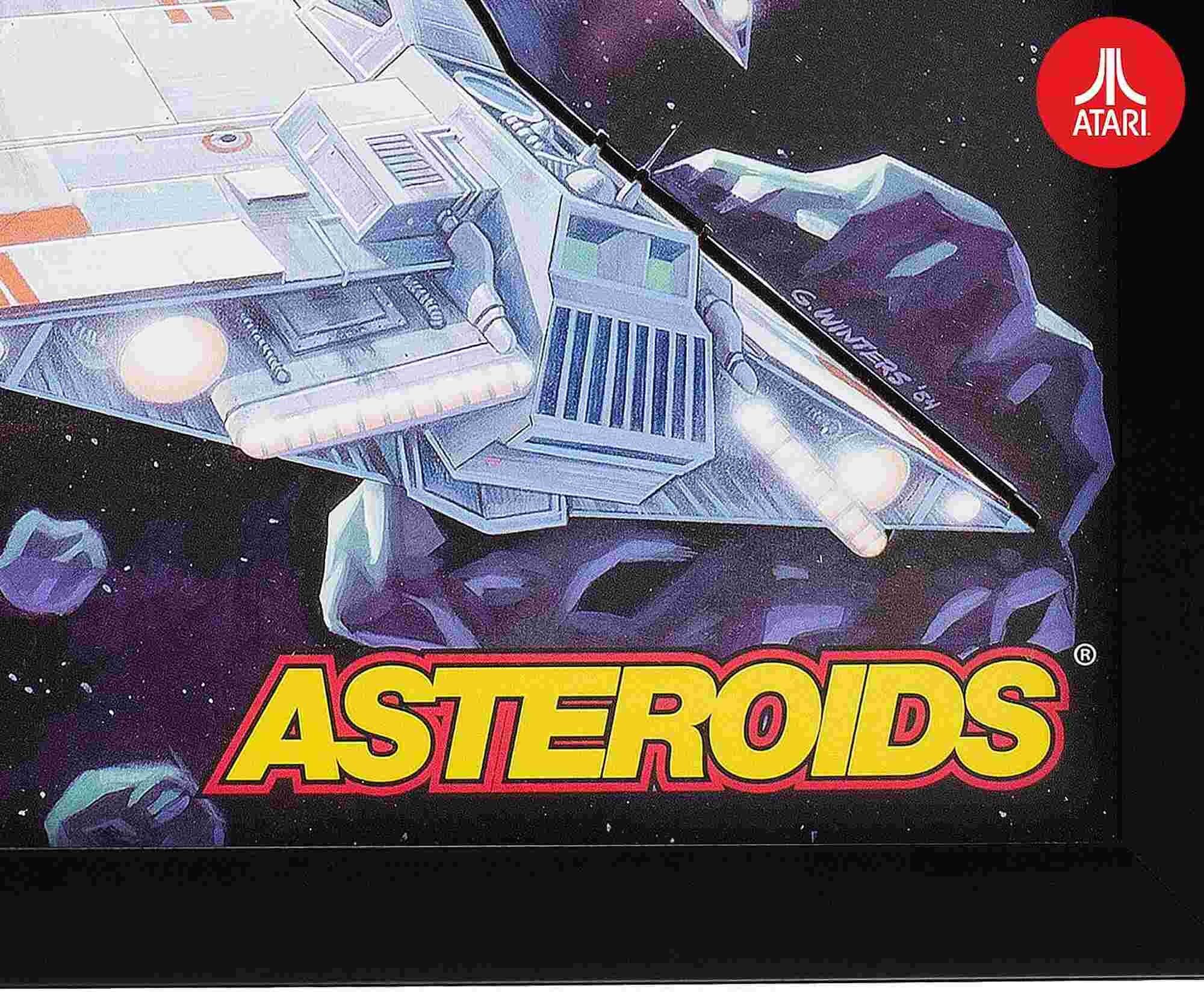Thumbs Up Official Atari 3D Wall Art - Asteroids Collection