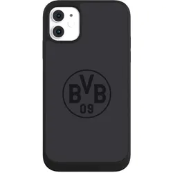 Nivocase Handyhülle für Apple iPhone 11 Hülle NIVOpure Case Schwarz BVB Borussia Dortmund Logo (Apple iPhone 11), Smartphone Hülle, Schwarz
