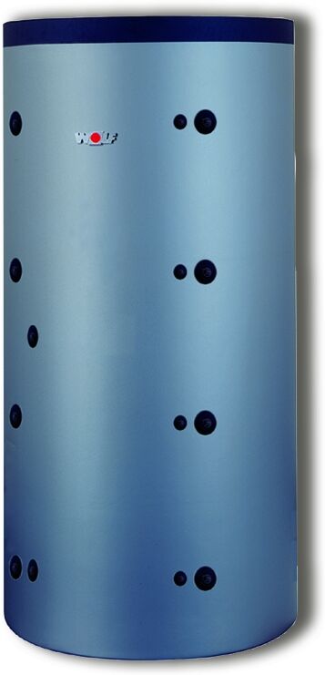 Wolf ballon tampon 2484707 3000 l, pour support de chauffage, argent