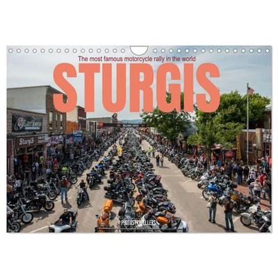 Sturgis - The most famous motorcycle rally in the world (Wall Calendar 2026 DIN A4 landscape), CALVENDO 12 Month Wall Calendar
