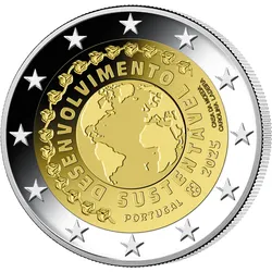 2 Euro Portugal 2025 Nachhaltige Entwicklung