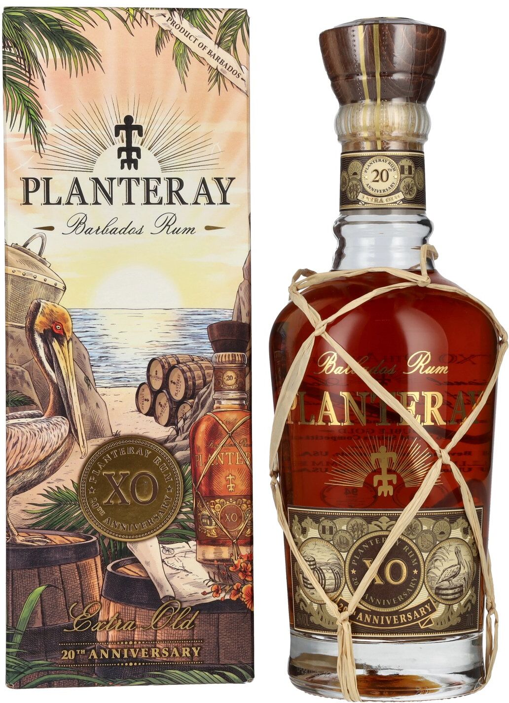 Planteray Rum BARBADOS XO 20th Anniversary 40% Vol. 0,7l in Geschenkbox