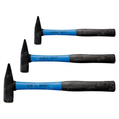 SWSTAHL Hammer-Satz Schlosserhammersatz, Fiberglas-Stiel, 3-teilig 50430l
