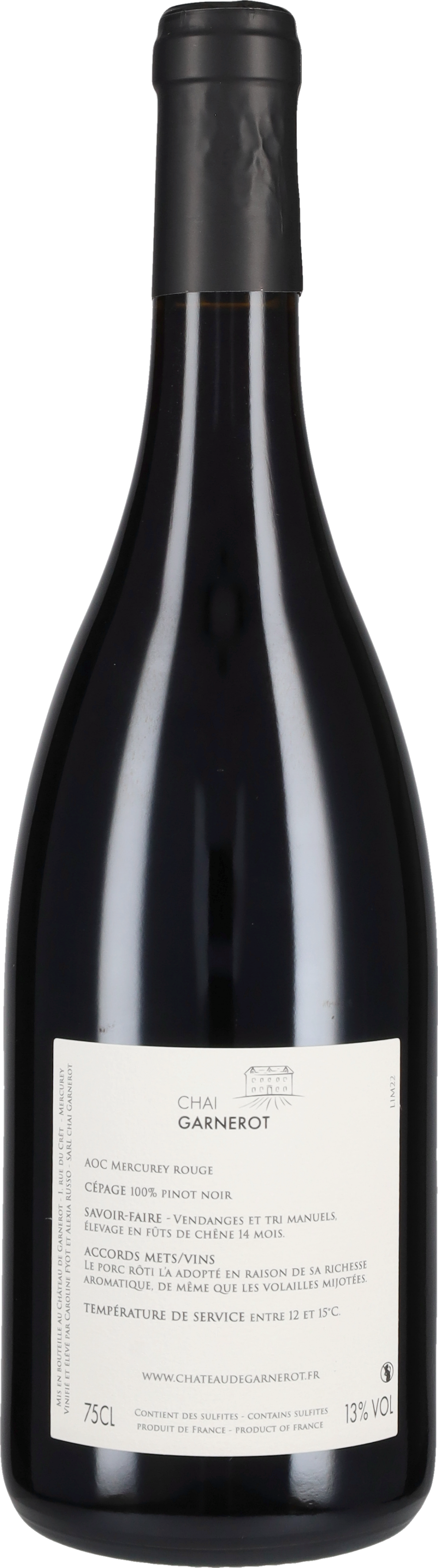 Chateau de Garnerot Mercurey Rouge 2022