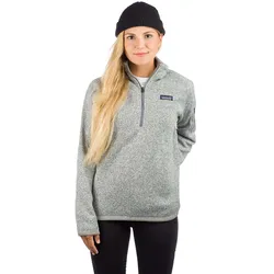 Patagonia Better Sweater 1/4 Half-Zip Fleece Pullover birch white Gr. XL