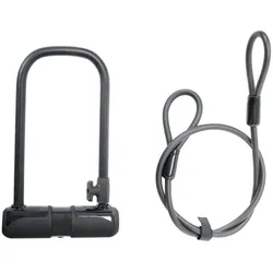 CONTEC Bügelschloss PowerLoc 115 mm schwarz