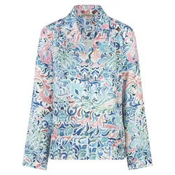 Bluse Reverskragen Uta Raasch mehrfarbig, 42